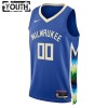 Dres Milwaukee Bucks Prilagođeni Nike 2022-23 City Edition Swingman - Dječji
